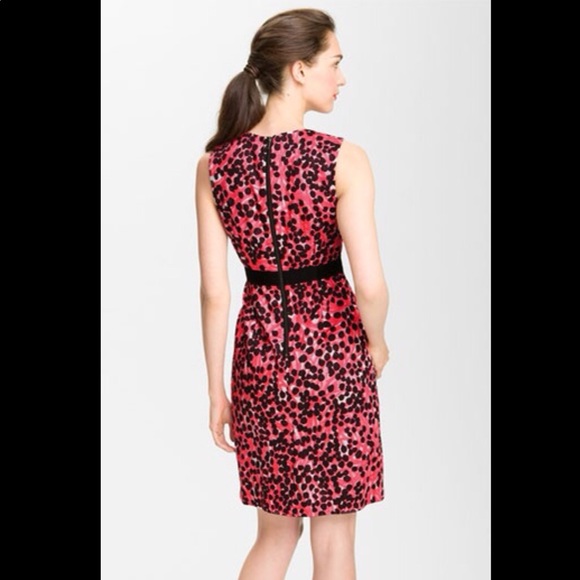 Milly of New York Pink Black BLOSSOM PINK Dress 6 - Picture 2 of 14